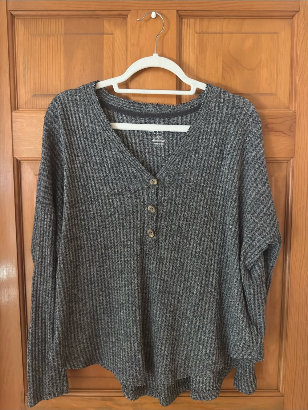 American Eagle Waffle Knit Sweater